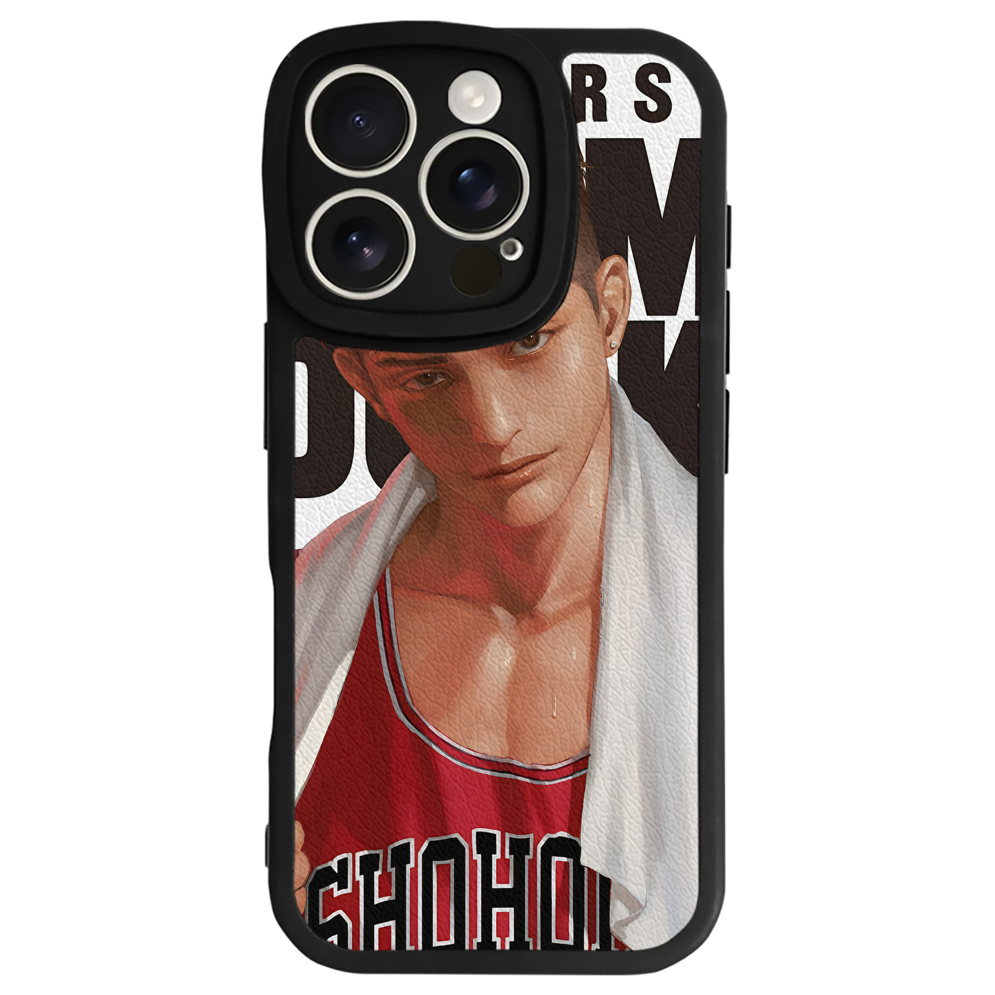 （画像用） SLAM DUNK／スラムダンク 【iPhone 16シリーズ対応】シリコンスマホケース（レザー調） 材質：シリコン